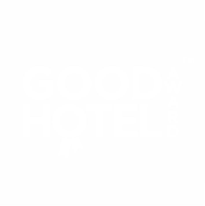 Good Hotel Award - White Logo